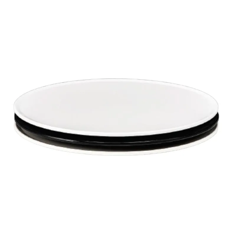 Zicco K-2046 Melamin Teşhir Tabağı, 32.5 cm, Siyah