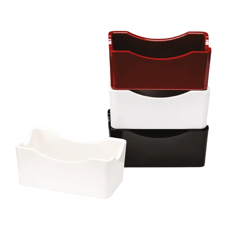Zicco K-2050 Melamin Poşet Şekerlik, 6.5x12x5 cm, Kırmızı