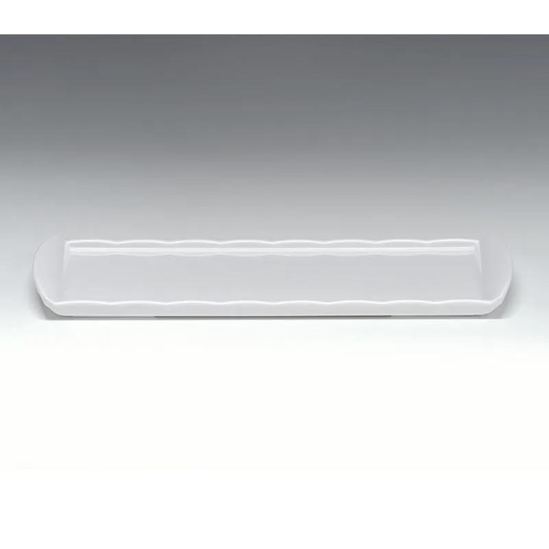 Zicco K-2053 Melamin Teşhir Tabağı, 15x35 cm, Kırmızı