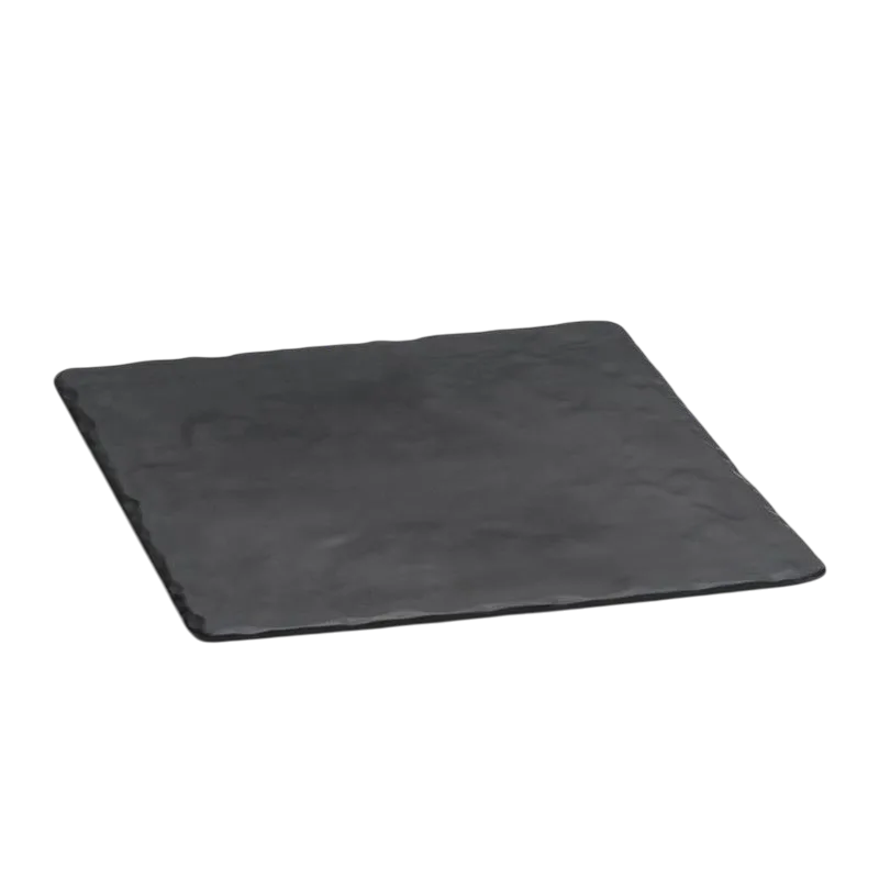 Zicco K-9500 Taş Model Melamin Teşhir Tabağı, 26x32 cm, Kırmızı