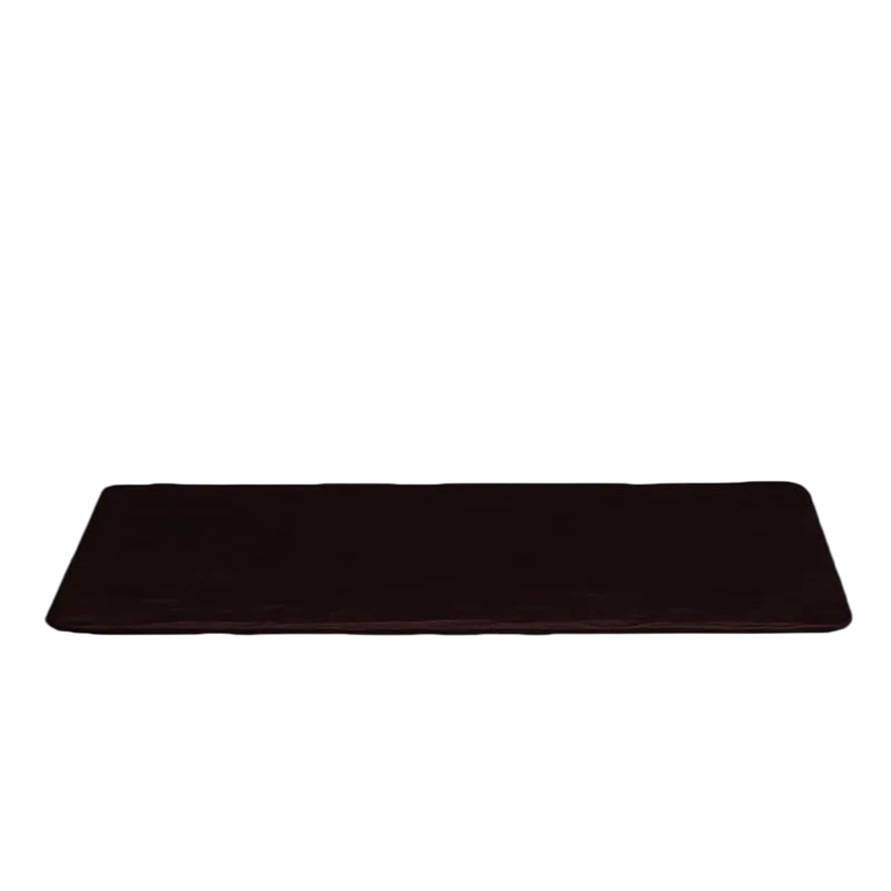Zicco K-9550 Taş Model Melamin Teşhir Tabağı, 32x52 cm, Siyah