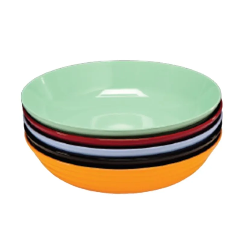 Zicco K-993 Yuvarlak Melamin Teşhir Tabağı, 33.5x9 cm, Sarı