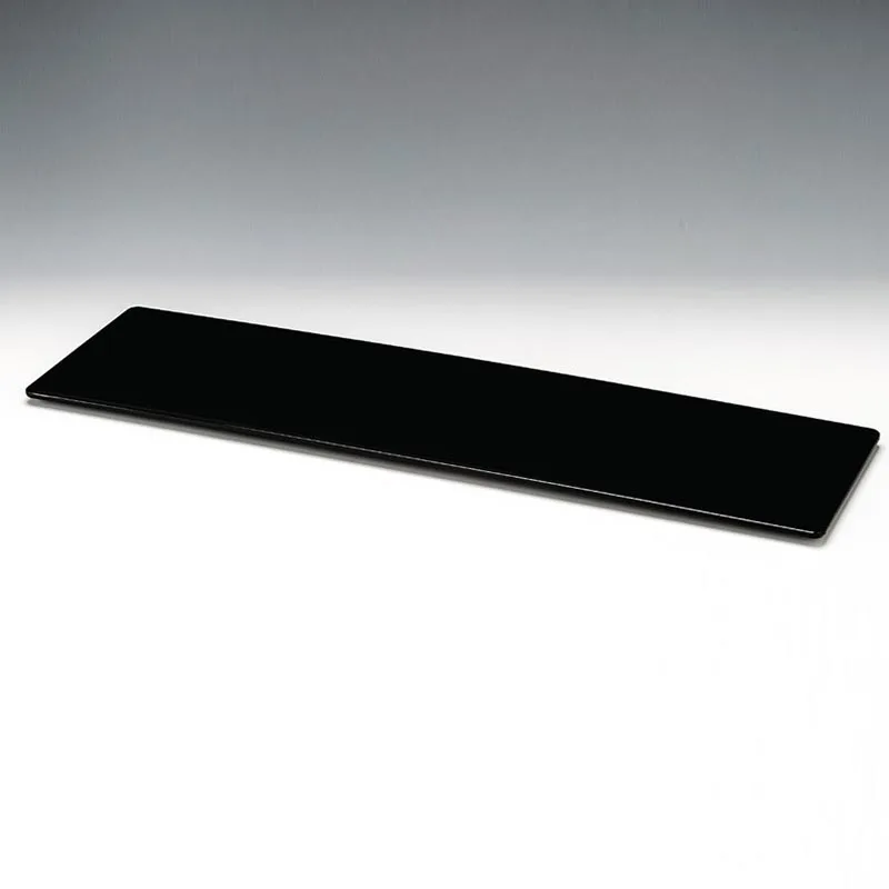 Zicco K-2052 Melamin Teşhir Tabağı, 19x64.5 cm, Siyah