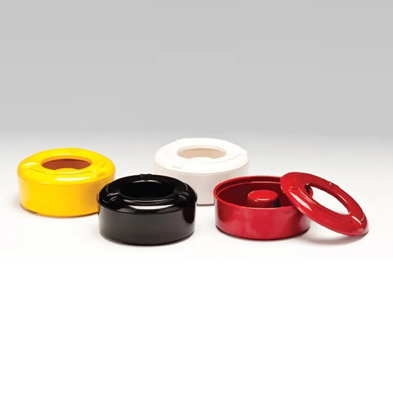 Zicco K-2009 Melamin Küllük, 10x4 cm, Krem