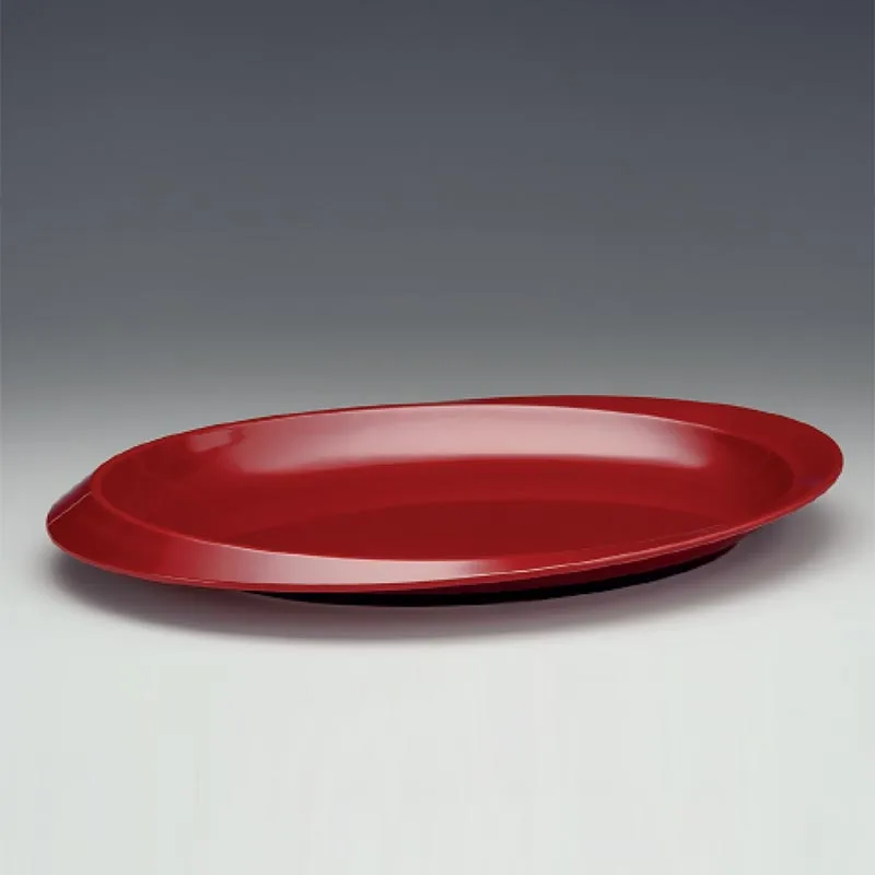 Zicco K- Melamin Kayık Model Teşhir Tepsi, 31x47x4 cm, Beyaz