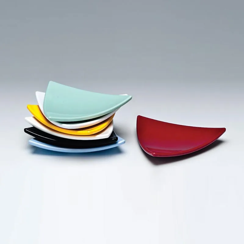 Zicco K-3511 Mini Melamin Teşhir Tabağı, 10.5 cm, Beyaz