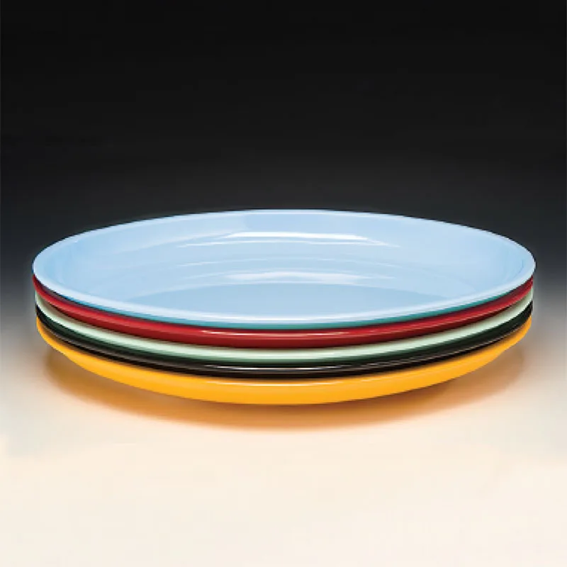 Zicco K-883 Oval Melamin Teşhir Tabağı, 55x39x6 cm, Beyaz