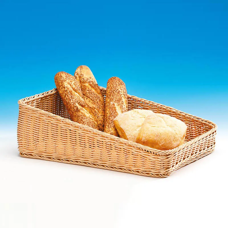 Zicco JQ-2022 Eğimli Plastik Ekmek Sepeti, Plastik, 46x32x13x6 cm