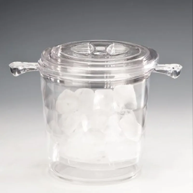 Zicco ZCP-338 Çift Cidarlı Polikarbon Buz Kovası, 15x15 cm, Beyaz