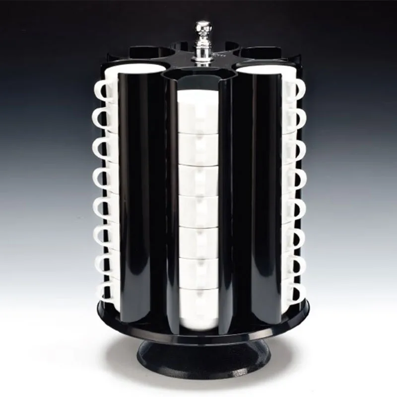 Zicco ZCP-098 Polikarbon Döner Fincan ve Sosluk Reçellik Standı, 30x48 cm