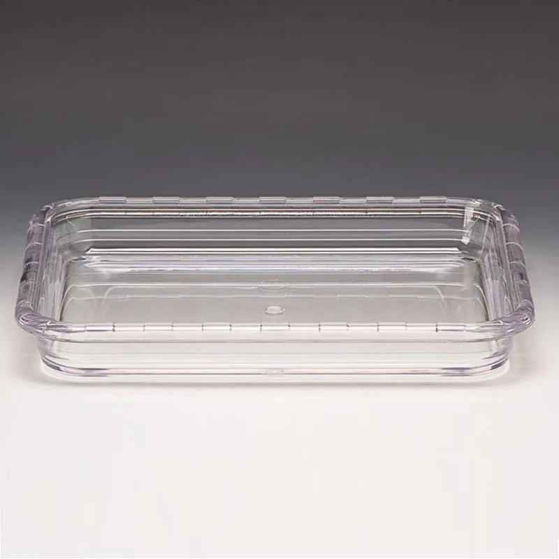 Zicco ZCP-557 Polikarbon Meze Kabı, 32.5x26.5x4.5 cm, Şeffaf