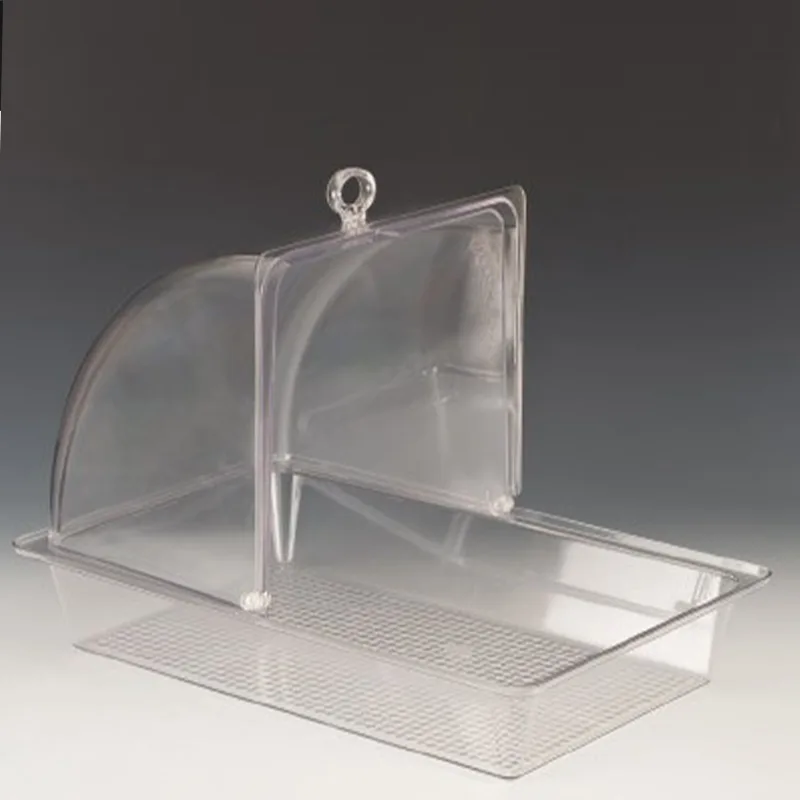 Zicco Polikarbon Muhafaza Kabı, Roll Top Kapaklı, 43x28 cm (ZCP.418+ZCP.314.P)