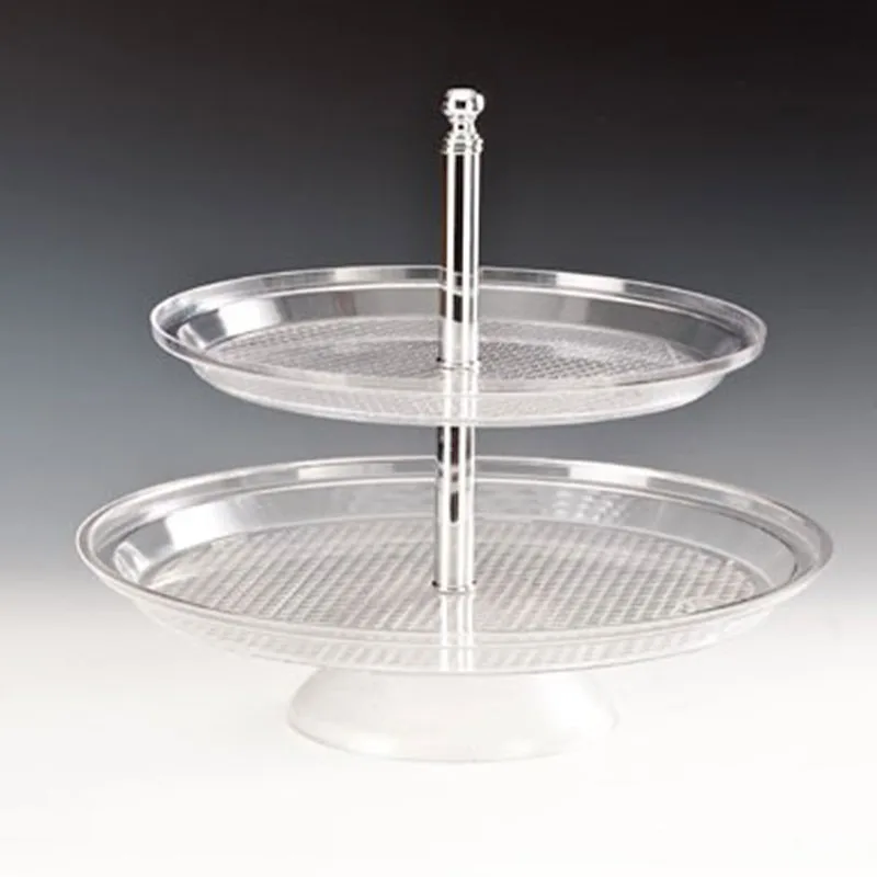 Zicco ZCP-181 Polikarbon Teşhir Standı, 2 Katlı, 35x42 cm