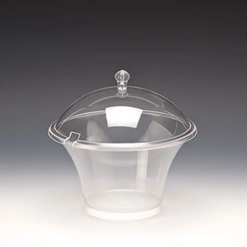 Zicco ZCP-594 Akrilik Kapaklı Polikarbon Sosluk Reçellik, 23x23 cm