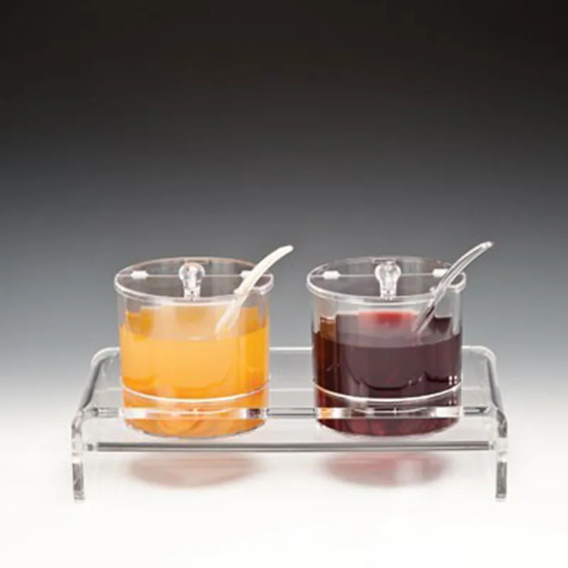 Zicco ZCP-201 Polikarbon 2'li Sosluk Reçellik Standı, 19.5x38x19 cm