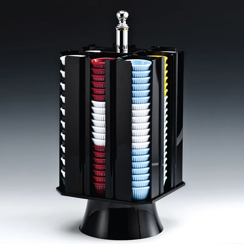 Zicco ZCP-477 Polikarbon Döner Sosluk Reçellik Standı, 20x20x42 cm
