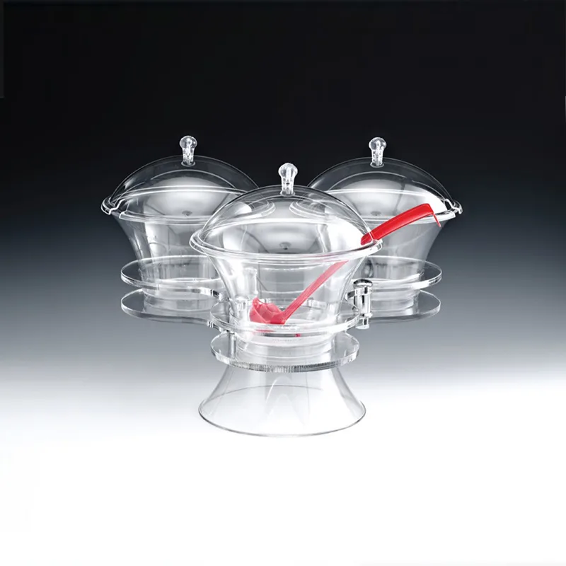 Zicco ZCP-478 Döner Polikarbon Sosluk Reçellik Standı, 49x36 cm