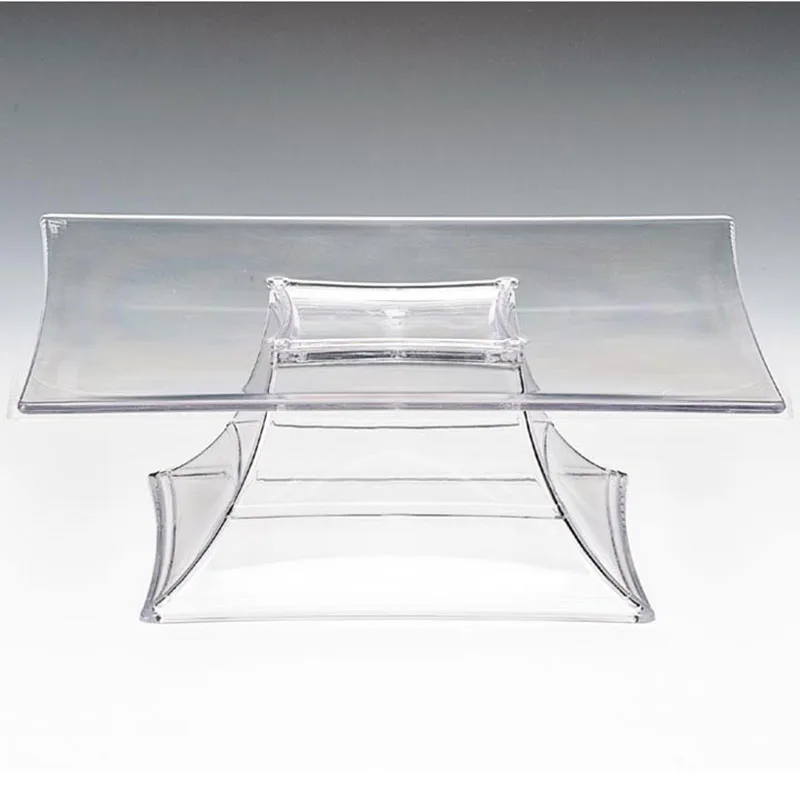 Zicco ZCP-628 Ayaklı Polikarbon Teşhir Standı, 30x30x10.5 cm, Şeffaf