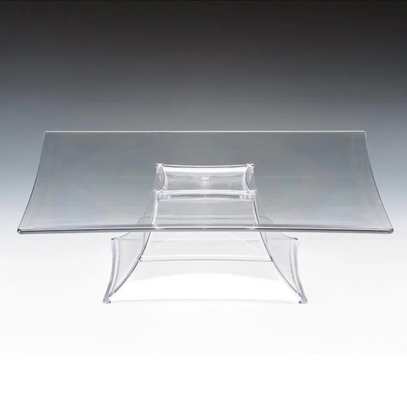 Zicco ZCP-629 Ayaklı Polikarbon Teşhir Standı, 35x35x10.5 cm, Şeffaf