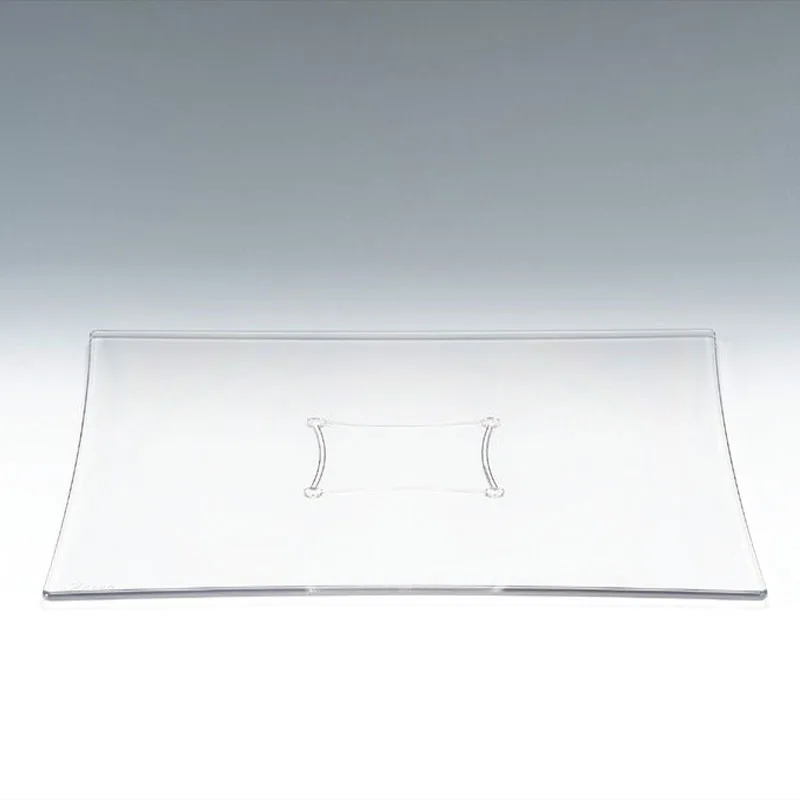 Zicco ZCP-622 Polikarbon Teşhir Tabağı, 20x20 cm, Şeffaf