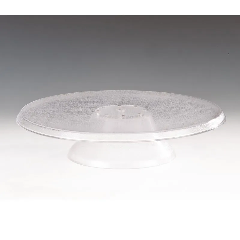 Zicco Polikarbon Döner Pasta Sıvama Standı, 35 cm, Şeffaf