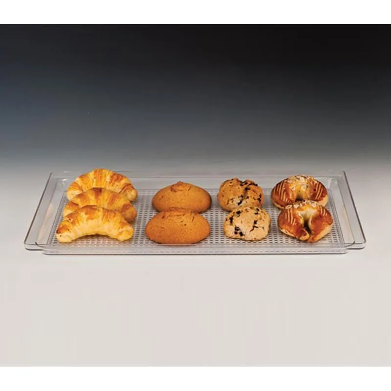 Zicco Polikarbon Tepsili Muhafaza Kabı, Akrilik Kapaklı, 55x35x17 cm (ZCP.153.G+ZCP.153.P)