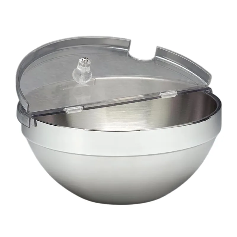 Zicco ZCP-692 Çift Çidarlı Çelik Kase, Polikarbon Kapaklı, 23x11 cm