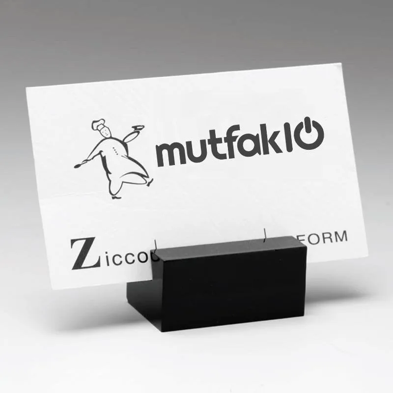 Zicco ZCP-813 Akrilik Küçük Boy İsimlik, 2.5x4 cm