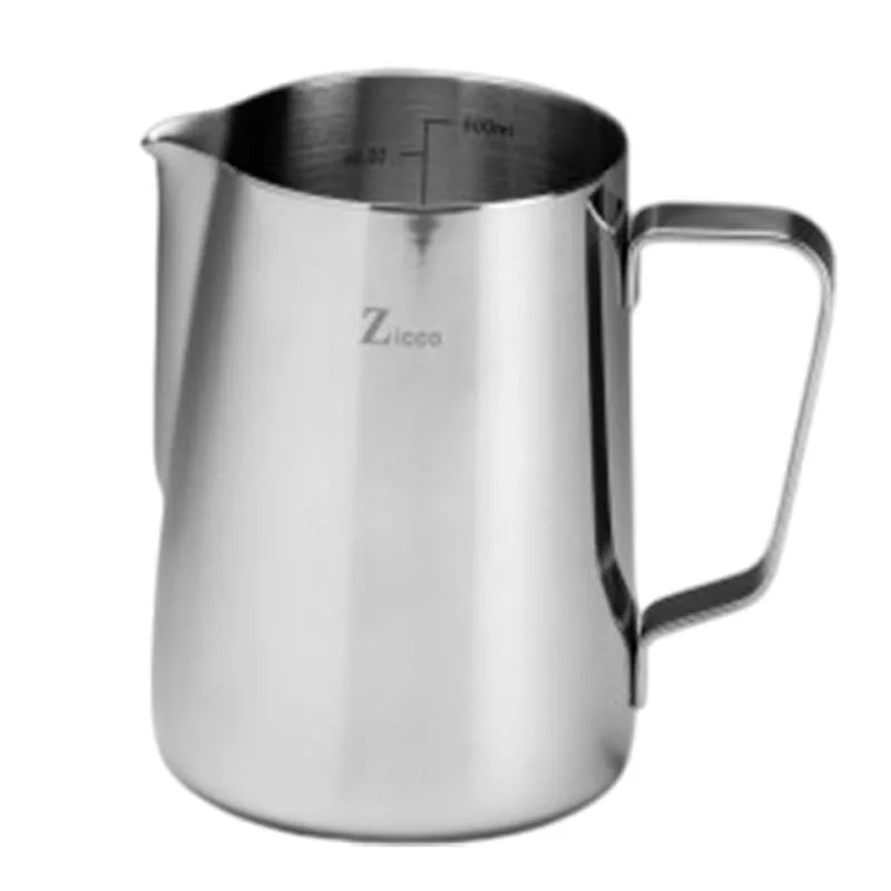 Zicco ZKC-839 Çelik Ölçekli Barista Süt Potu & Pitcher, 600 ml